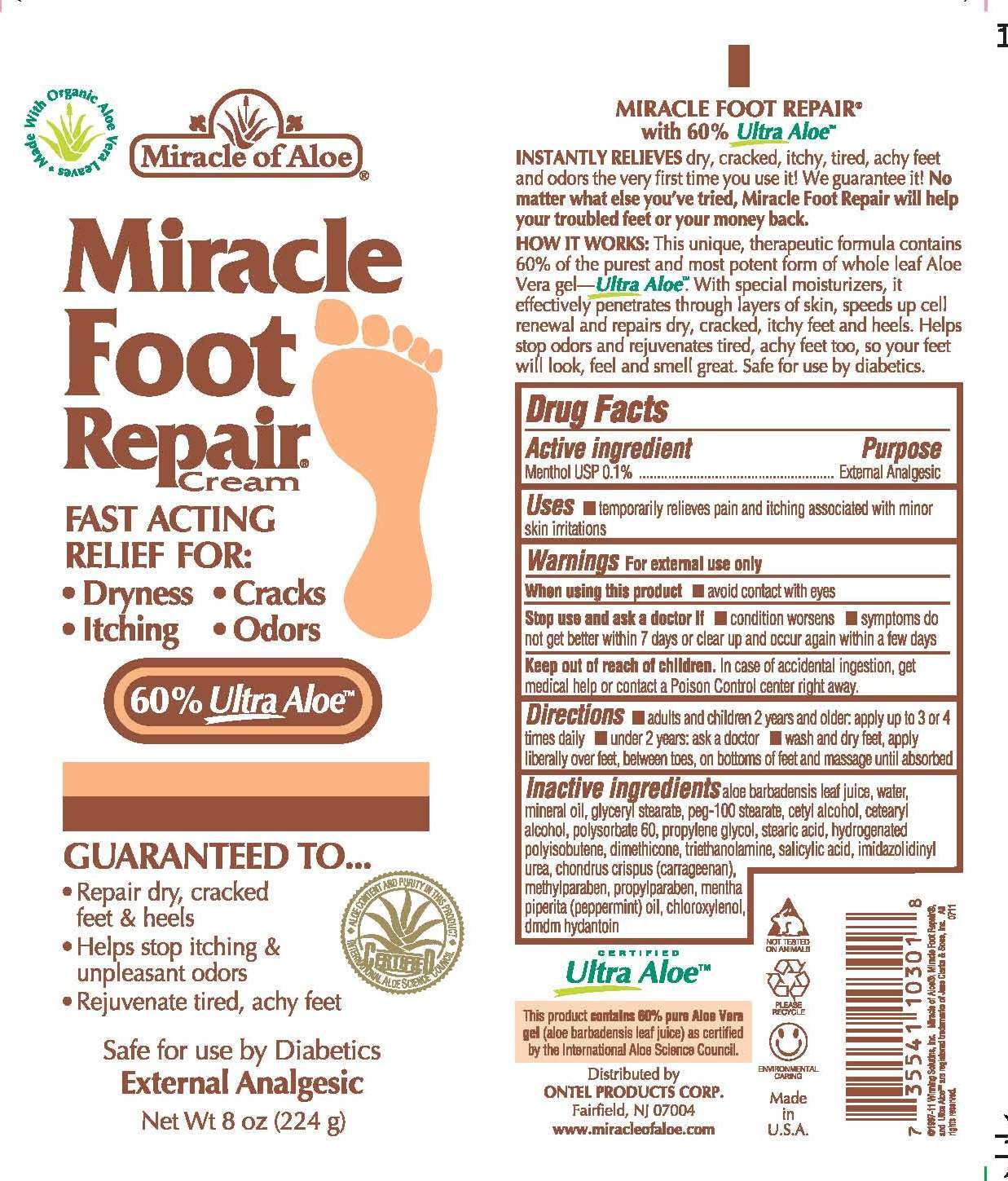 Miracle Foot Repair  Cream